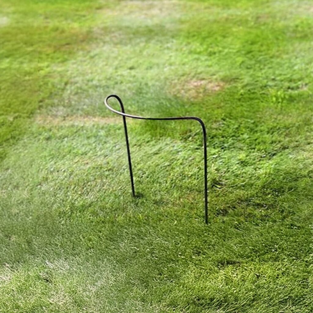 Curved Steel Plant Support 30cm x 40cm 5065022557760